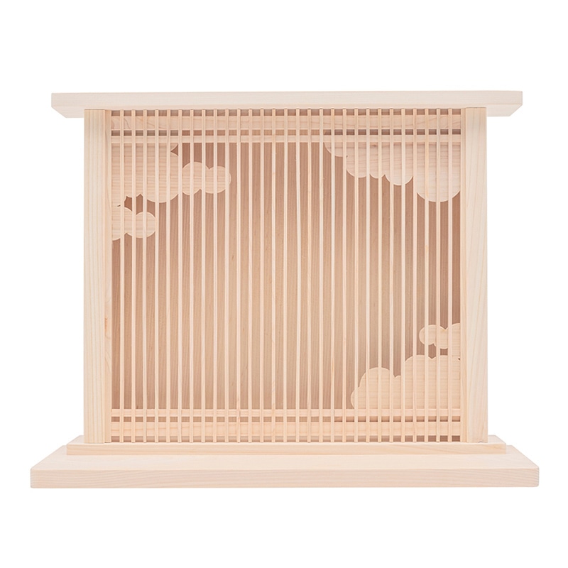 モダン神棚　雲間 日本産桧  1台（ご注文単位1台）【直送品】