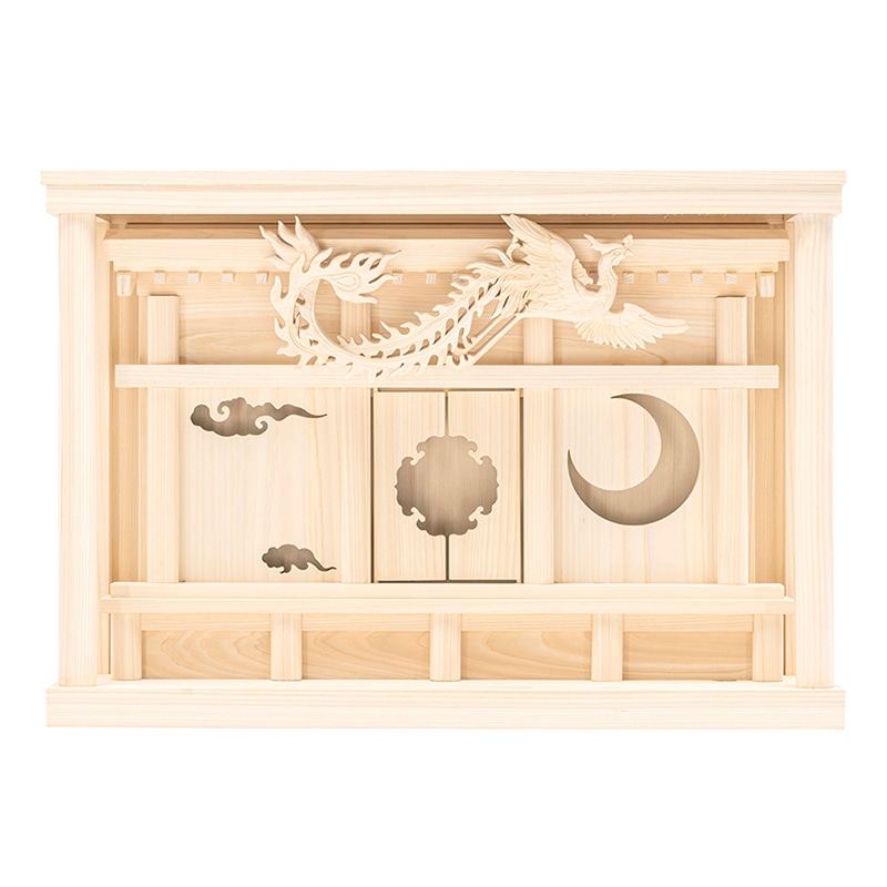 モダン神棚　瑞鳥 日本産桧  1台（ご注文単位1台）【直送品】