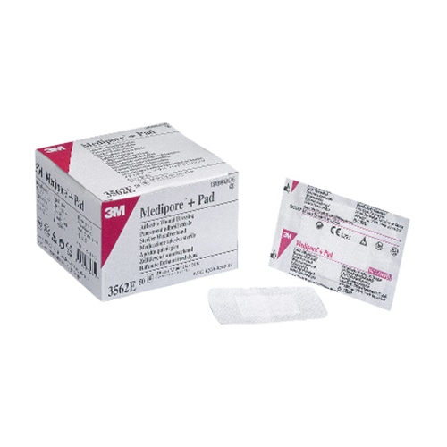 メディポアプラス パッドドレッシング 3562E 5×7.2cm 50枚 1個(ご注文単位1個)【直送品】
