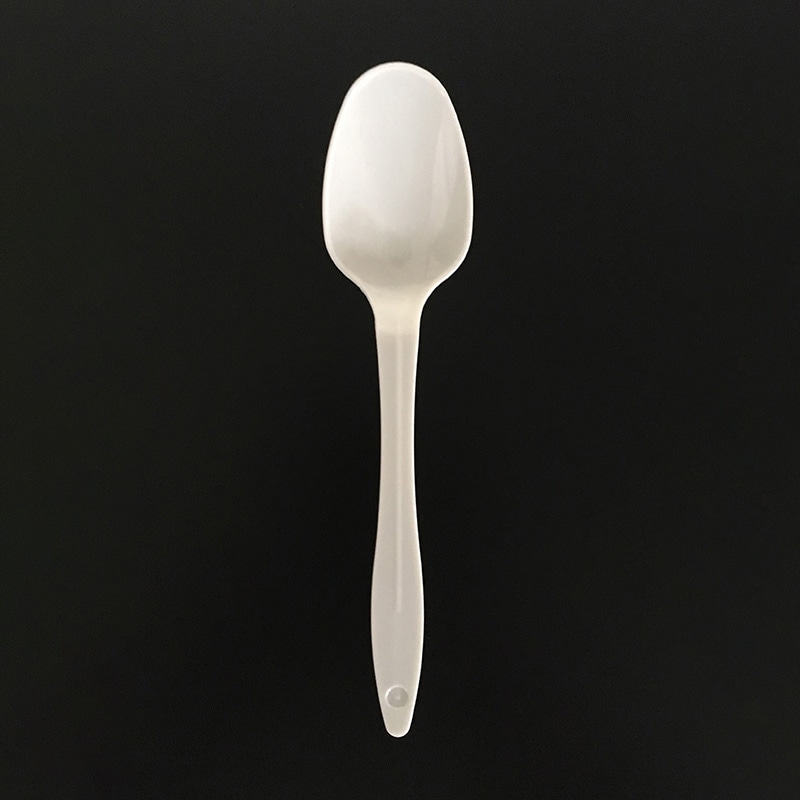 ストリックスデザイン PCスプーン OPP完封 アイボリー 100本入 SG-052 1袋(ご注文単位30袋)【直送品】