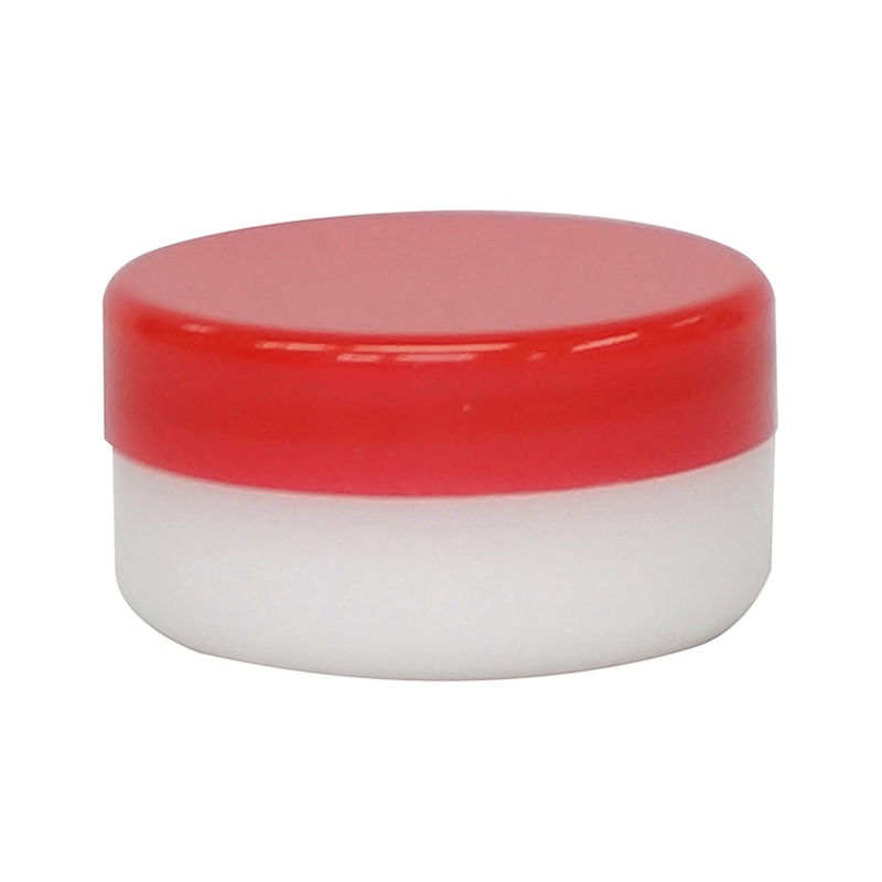 金鵄製作所 軟膏壷 定量タイプ 5ml 深型 赤キャップ 200個/箱（ご注文単位1箱）【直送品】