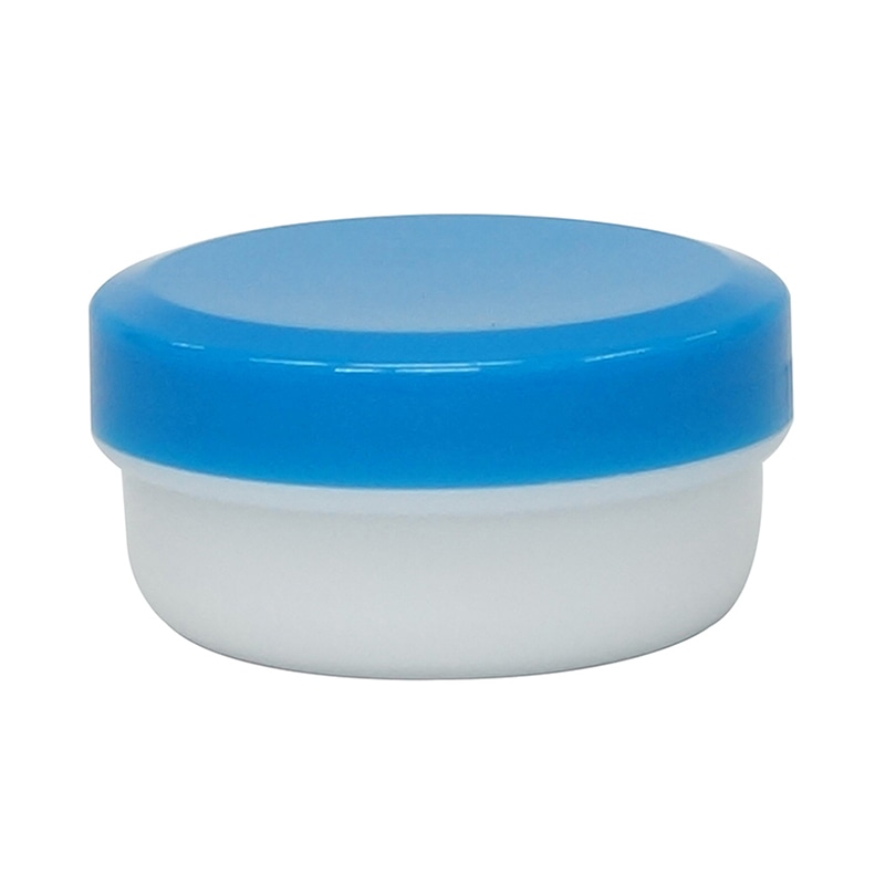 金鵄製作所 軟膏壷 定量タイプ 10ml 青キャップ 200個/箱(ご注文単位1箱)【直送品】
