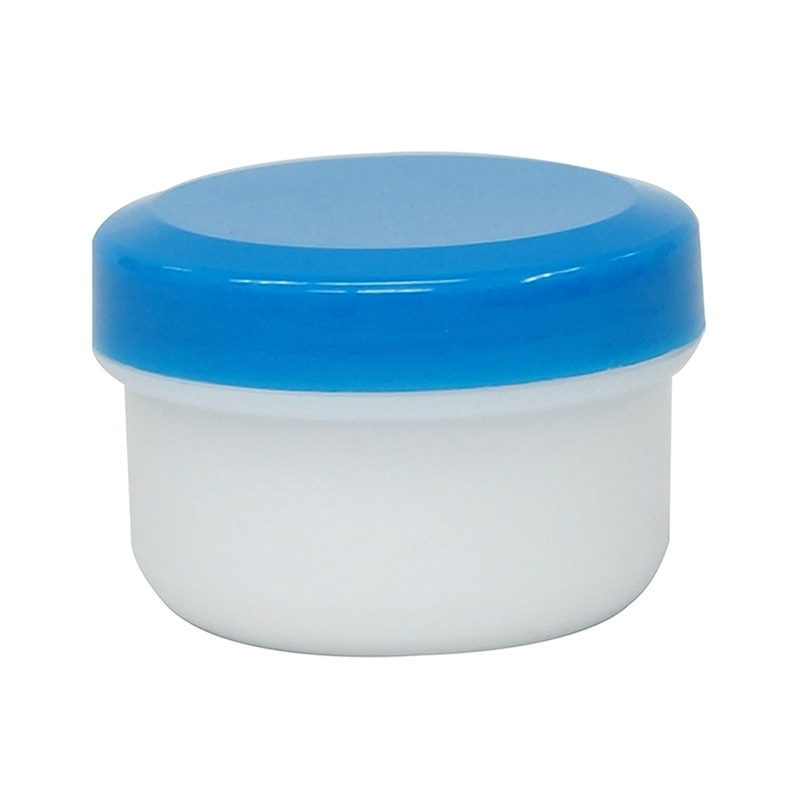 金鵄製作所 軟膏壷 定量タイプ 20ml 青キャップ 200個/箱(ご注文単位1箱)【直送品】