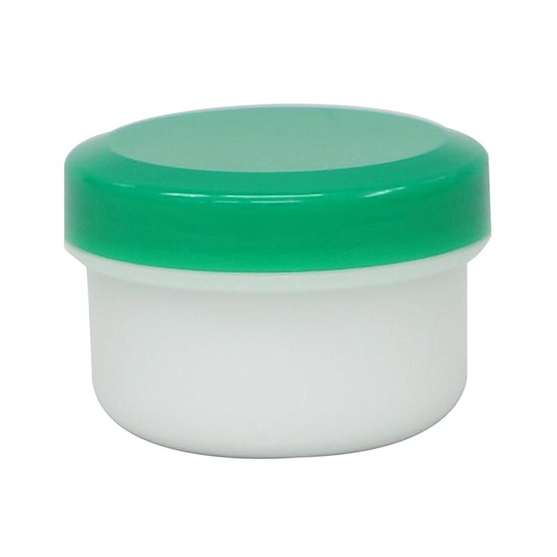 金鵄製作所 軟膏壷 定量タイプ 20ml 緑キャップ 200個/箱(ご注文単位1箱)【直送品】