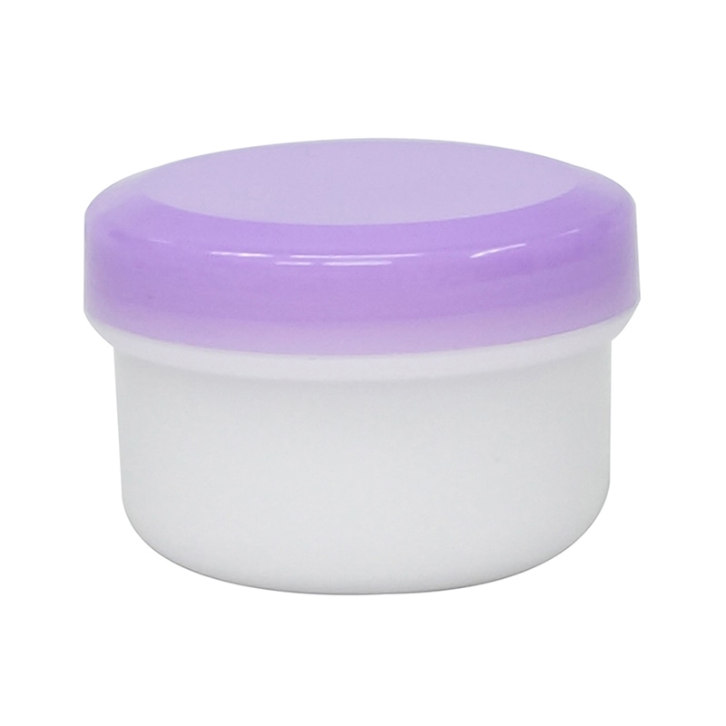 金鵄製作所 軟膏壷 定量タイプ 20ml 紫キャップ 200個/箱(ご注文単位1箱)【直送品】