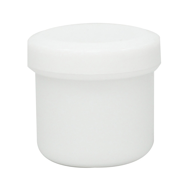 金鵄製作所 軟膏壷 定量タイプ 30ml 白キャップ 100個/箱(ご注文単位1箱)【直送品】