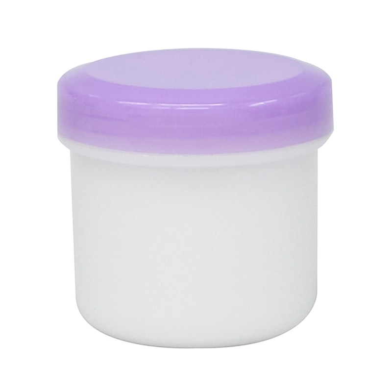 金鵄製作所 軟膏壷 定量タイプ 30ml 紫キャップ 100個/箱(ご注文単位1箱)【直送品】