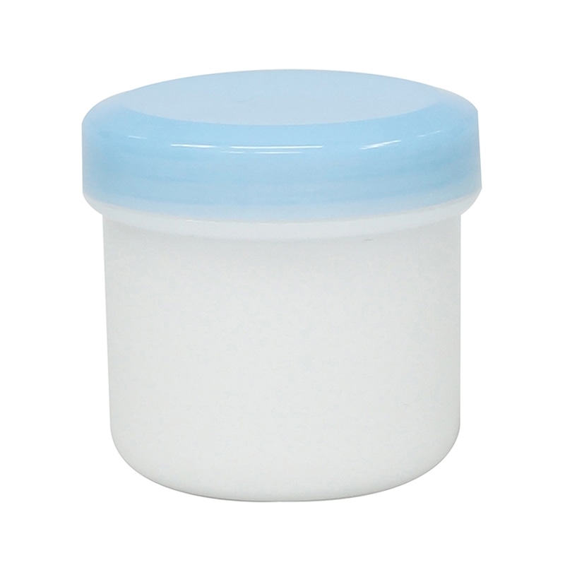 金鵄製作所 軟膏壷 定量タイプ 30ml 藤キャップ 100個/箱(ご注文単位1箱)【直送品】