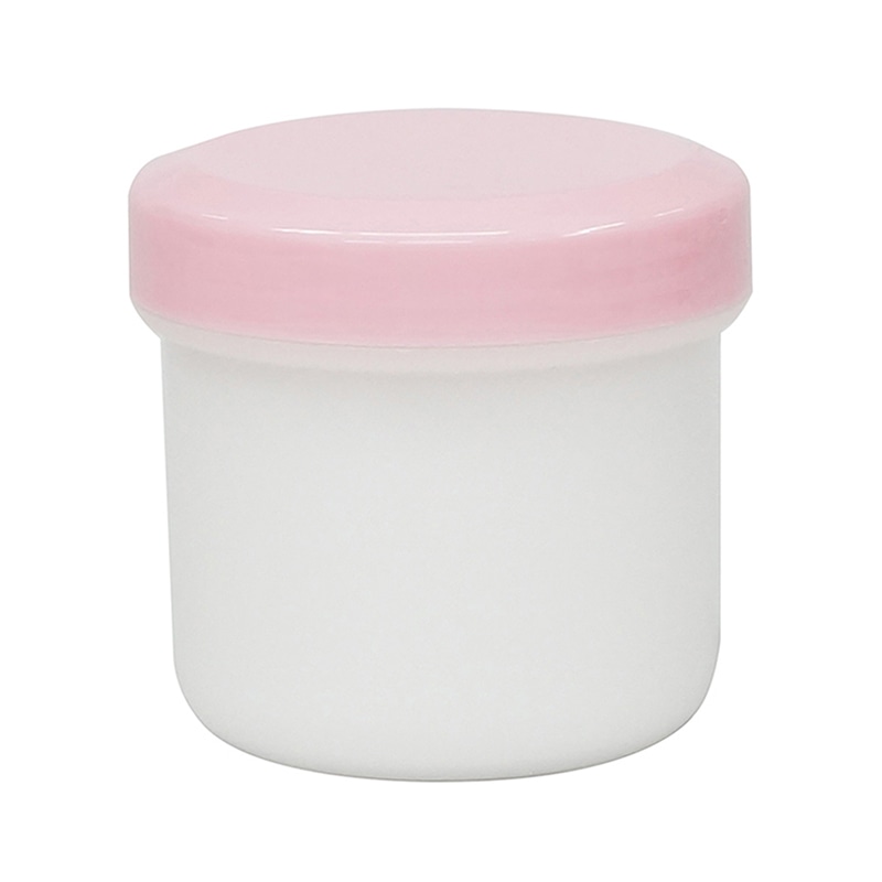 金鵄製作所 軟膏壷 定量タイプ 30ml ピンクキャップ 100個/箱(ご注文単位1箱)【直送品】