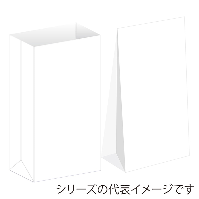 金鵄製作所 角底薬袋 無地 60214-000 1束（ご注文単位1束）【直送品】