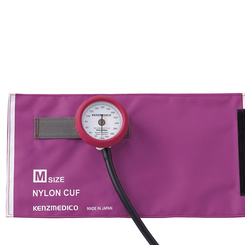 アネロイド血圧計 No.555 標準カフ 0555B024 マゼンタ 1個(ご注文単位1個)【直送品】