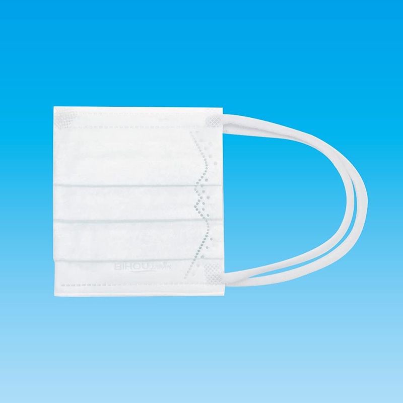 エスパック 簡単マナーマスク　つまんでUPダウン こども用サイズ　ホワイト　個包装 EK05 5枚入/袋（ご注文単位144袋）【直送品】