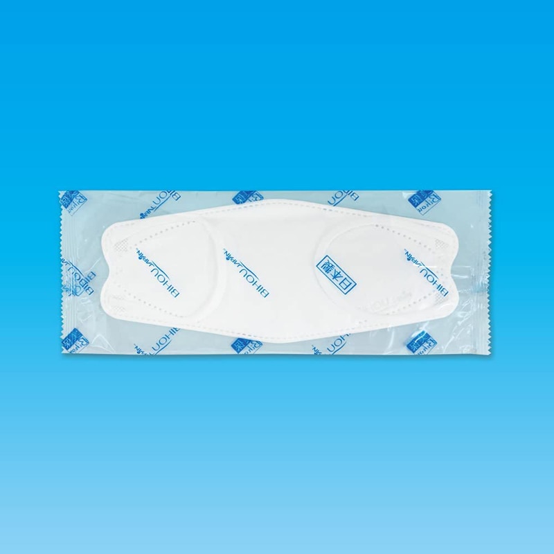 エスパック やさしいマスク 3D立体型 ジュニアサイズ ホワイト 個包装 DKW20 20枚入/袋(ご注文単位50袋)【直送品】