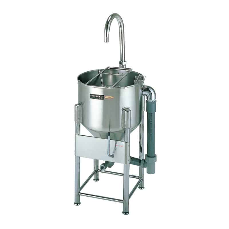 スギコ産業 ドラフト洗米機 水圧式 10kg用 SA0463-RWO-38 1個(ご注文単位1個)【直送品】