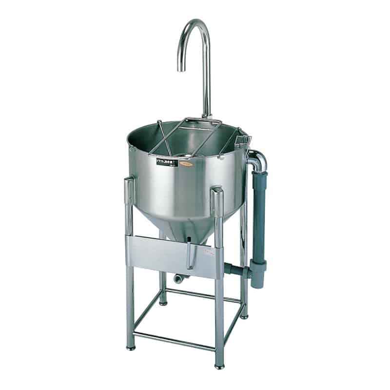 スギコ産業 ドラフト洗米機 水圧式 20kg用 SA0464-RWO-48A 1個(ご注文単位1個)【直送品】