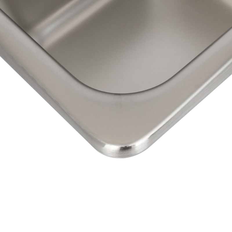 スギコ産業 18-8 ホテルパン 1／9サイズ H100mm SA2026-SH-1104 1個（ご注文単位1個）【直送品】