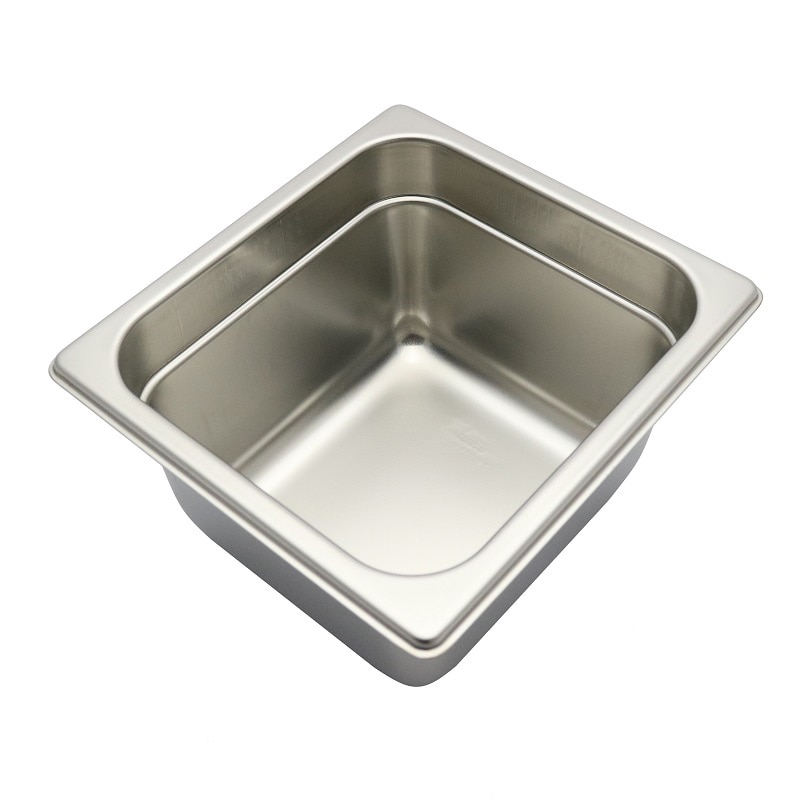 スギコ産業 18-8 スーパーデラックスパン 1／6サイズ H100mm SA2079-SH-1364SW 1個（ご注文単位1個）【直送品】