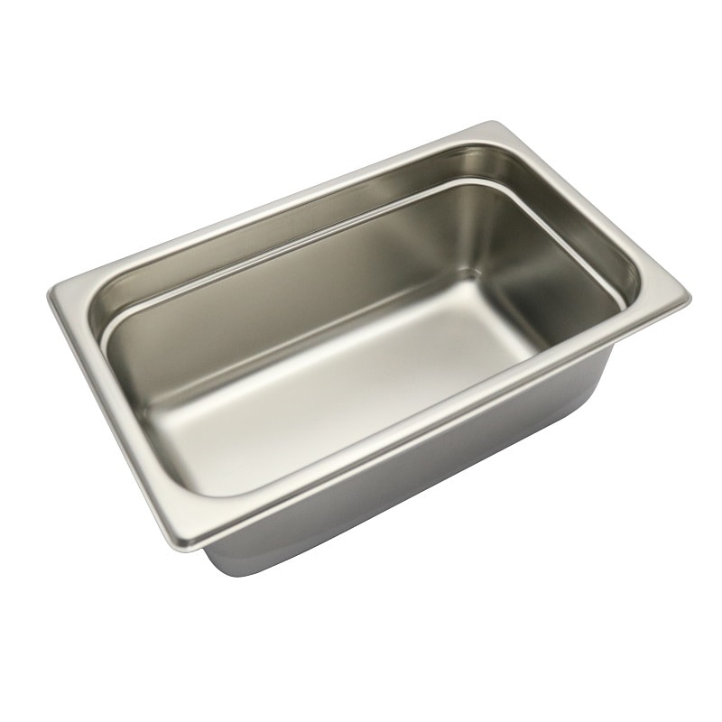 スギコ産業 18-8 スーパーデラックスパン 1／4サイズ H100mm SA2076-SH-1444SW 1個（ご注文単位1個）【直送品】