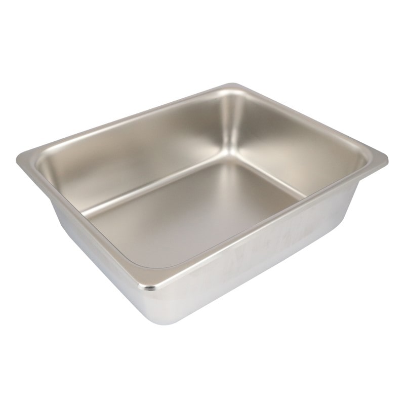 スギコ産業 18-8 ホテルパン 1／2サイズ H100mm SA2000-SH-1504 1個（ご注文単位1個）【直送品】