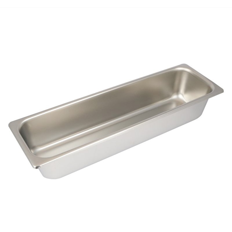 スギコ産業 18-8 ホテルパン 1／2Lサイズ H100mm SA2007-SH-1504L 1個（ご注文単位1個）【直送品】