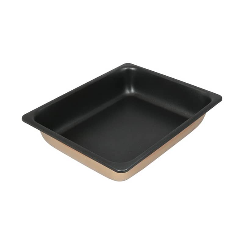 スギコ産業 18-8ホテルパン ノンスティック加工 1／2サイズ SA2141-SH-1522T 1個（ご注文単位1個）【直送品】