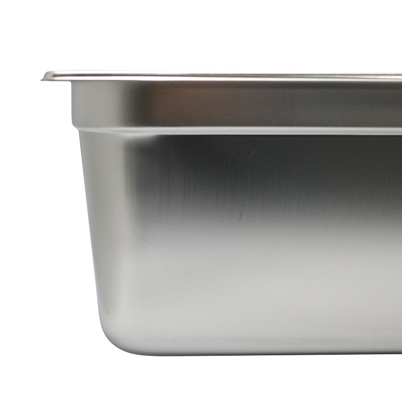 スギコ産業 18-8 スーパーデラックスパン 1/2サイズ H150mm SA2069-SH-1526SW 1個(ご注文単位1個)【直送品】