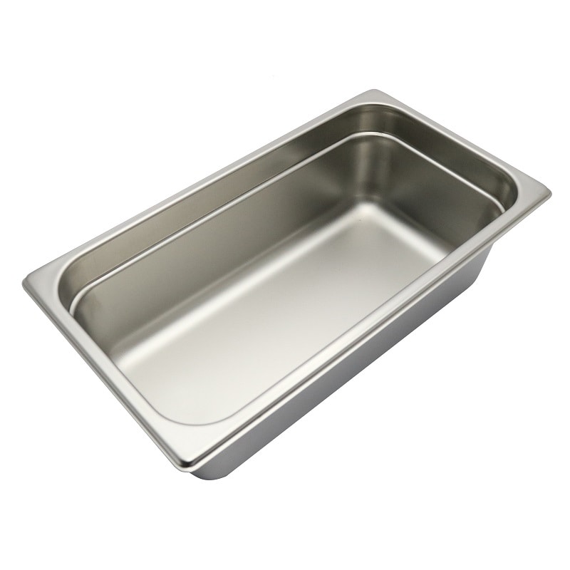 スギコ産業 18-8 スーパーデラックスパン 1／3サイズ H100mm SA2072-SH-1634SW 1個（ご注文単位1個）【直送品】