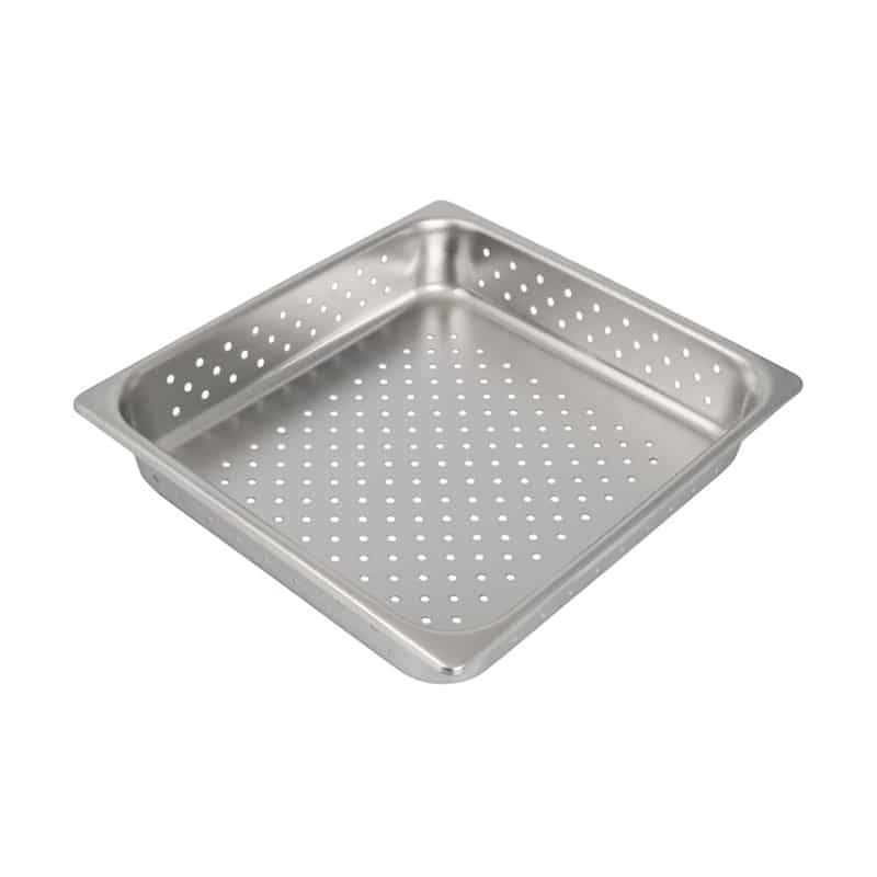 スギコ産業 18-8穴明ホテルパン 2／3サイズ SA2158-SH-1802P 1個（ご注文単位1個）【直送品】