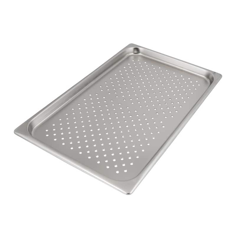 スギコ産業 18-8穴明ホテルパン 1／1フルサイズ SA2153-SH-1901P 1個（ご注文単位1個）【直送品】