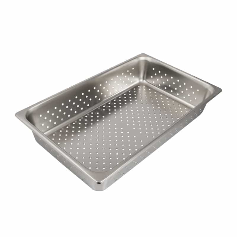 スギコ産業 18-8穴明ホテルパン 1／1フルサイズ SA2155-SH-1904P 1個（ご注文単位1個）【直送品】