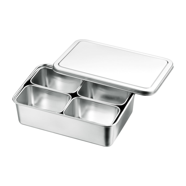 赤川器物製作所 AG 18-8 ミニ調味料入 田型 4ヶ入 017020003 1個(ご注文単位1個)【直送品】