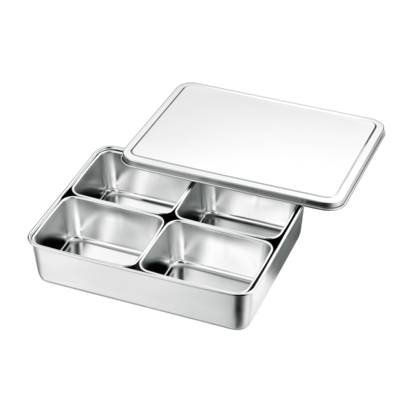 赤川器物製作所 AG　18-8　中型調味料入　田型 4ヶ入 017018004 1個（ご注文単位1個）【直送品】