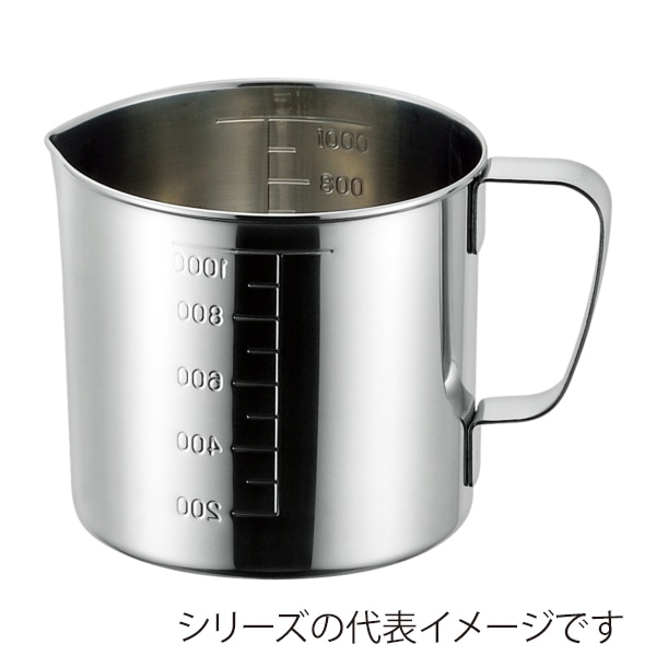 赤川器物製作所 AG　18-8　水マス　口付 5000cc 032349050 1個（ご注文単位1個）【直送品】