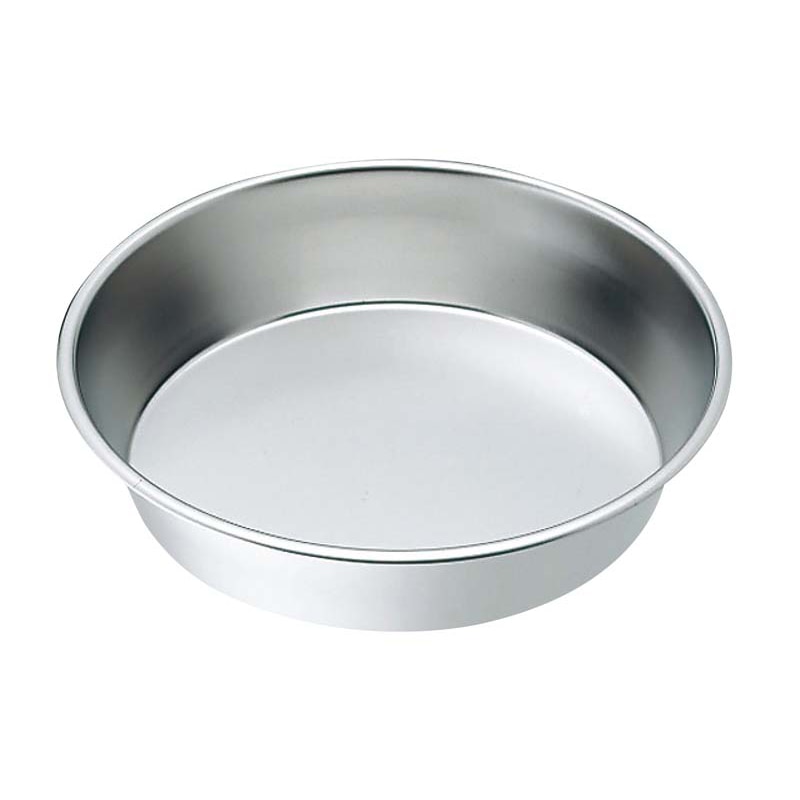 赤川器物製作所18-8総絞りテーパーケーキ型共底21cm 1個（ご注文単位1個）【直送品】
