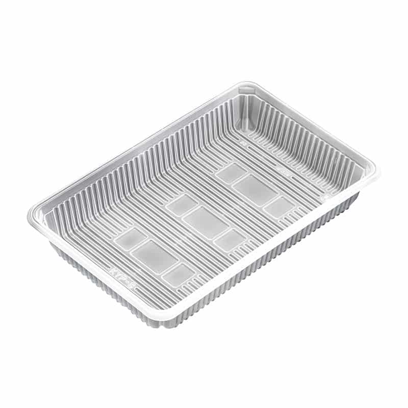 北原産業 弁当容器 KYP-8 本体 ナチュラル KLY1230 100枚/袋（ご注文単位6袋）【直送品】