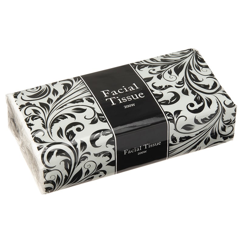 アラベスク フェイシャルティシュ 200W 1P 1個(ご注文単位96個)【直送品】