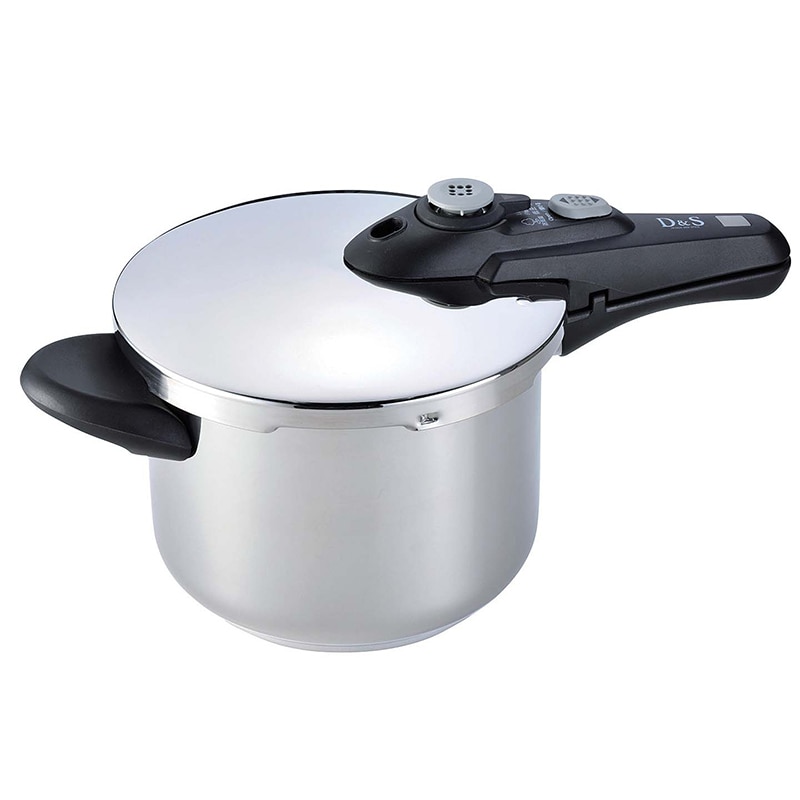 D&S プレッシャークッカー 圧力鍋 4.5L DSPC6027 1個(ご注文単位1個)【直送品】