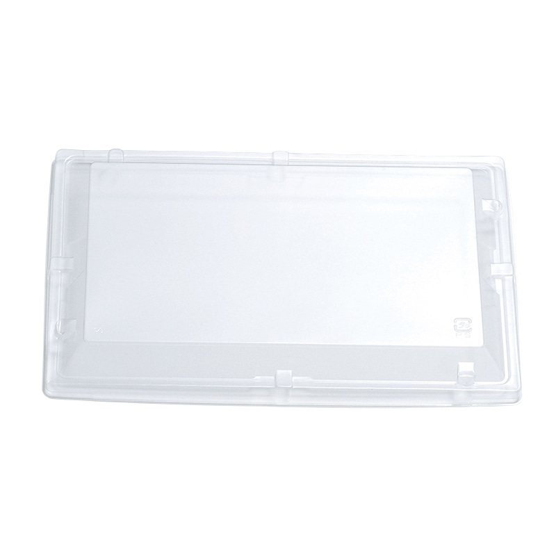 アヅミ産業 幕の内弁当容器 外嵌合蓋 T-90-60 透明 50枚/袋(ご注文単位12袋)【直送品】