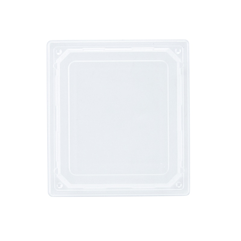 アヅミ産業 弁当容器　外嵌合蓋 T-65 透明 50枚/袋（ご注文単位18袋）【直送品】