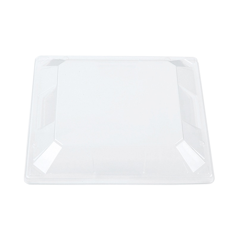 アヅミ産業 幕の内弁当容器 外嵌合高蓋 T-70 C 透明 50枚/袋(ご注文単位16袋)【直送品】