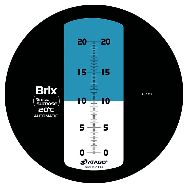 濃度計　MASTER-20　αシリーズ 自動補正・防水機能付き　手持ち屈折計  1個（ご注文単位1個）【直送品】