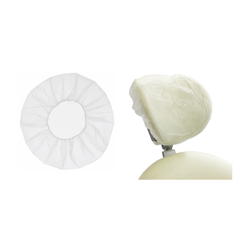 ヘッドレストカバー FR-170　ホワイト　100枚入  1個（ご注文単位1個）【直送品】