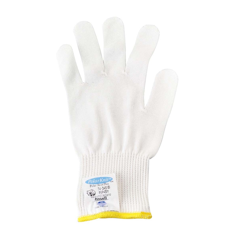 耐切創ポーラベアライト　ウェイト手袋　74-045 ホワイト　S　1双  1個（ご注文単位1個）【直送品】