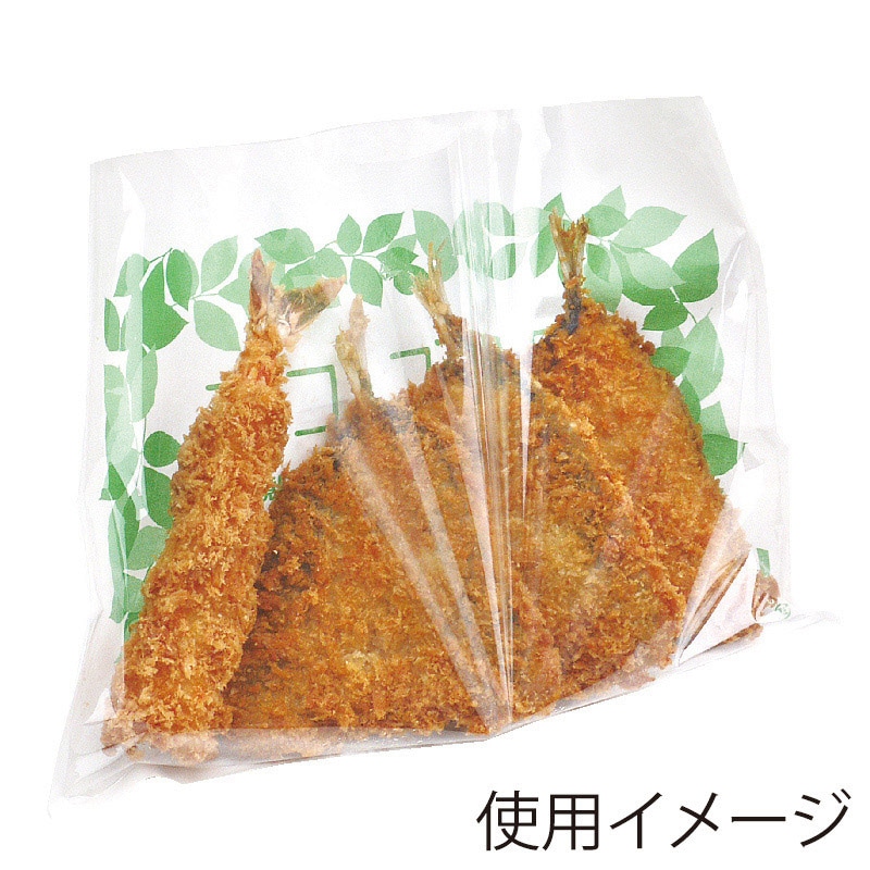 武蔵野産業 耐油袋 エコ・ゴコロ 大 500枚小箱入 500枚/箱(ご注文単位6箱)【直送品】