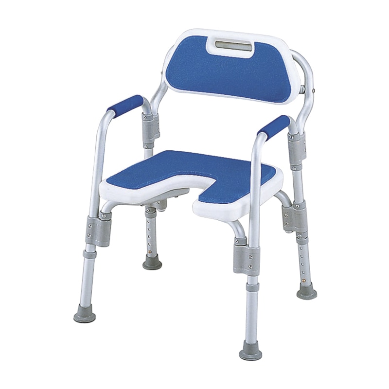 シャワーチェア U字型 HS2070 1個(ご注文単位1個)【直送品】