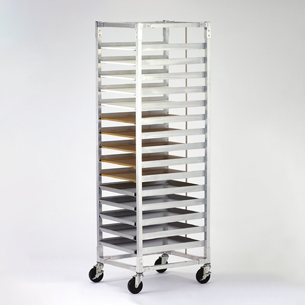 アルミ エコノミーラック 6取・フランス併用 167001990 1個(ご注文単位1個)【直送品】