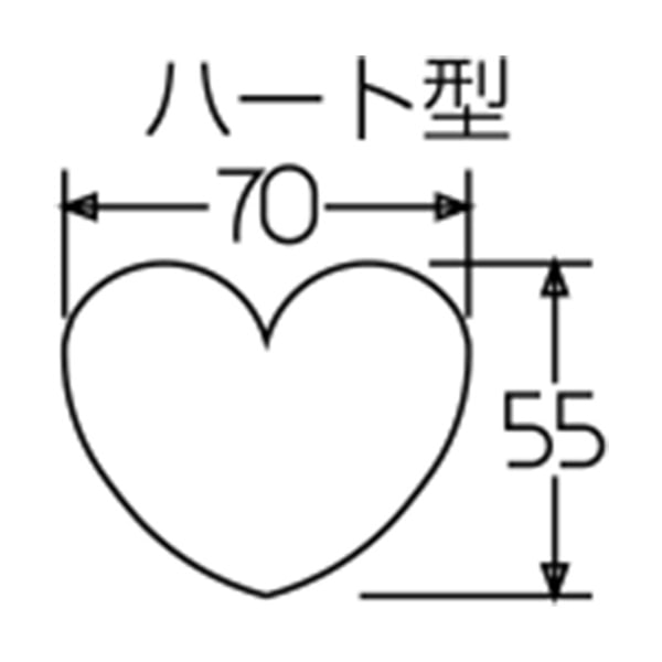 アルゴン ハートセルクル H30 108001840 1個(ご注文単位1個)【直送品】