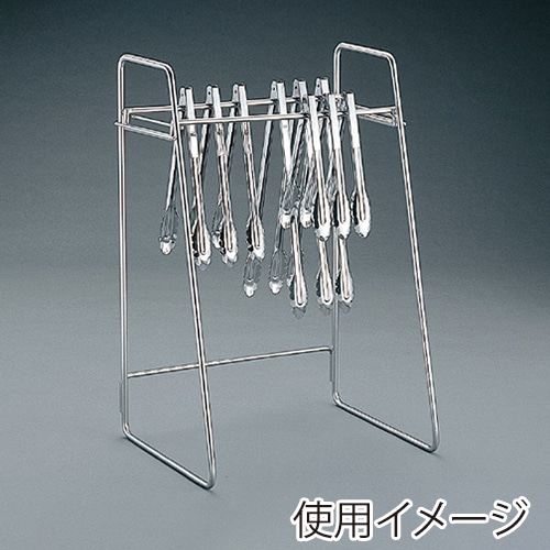 18-8　トングスタンド  136001650 1個（ご注文単位1個）【直送品】