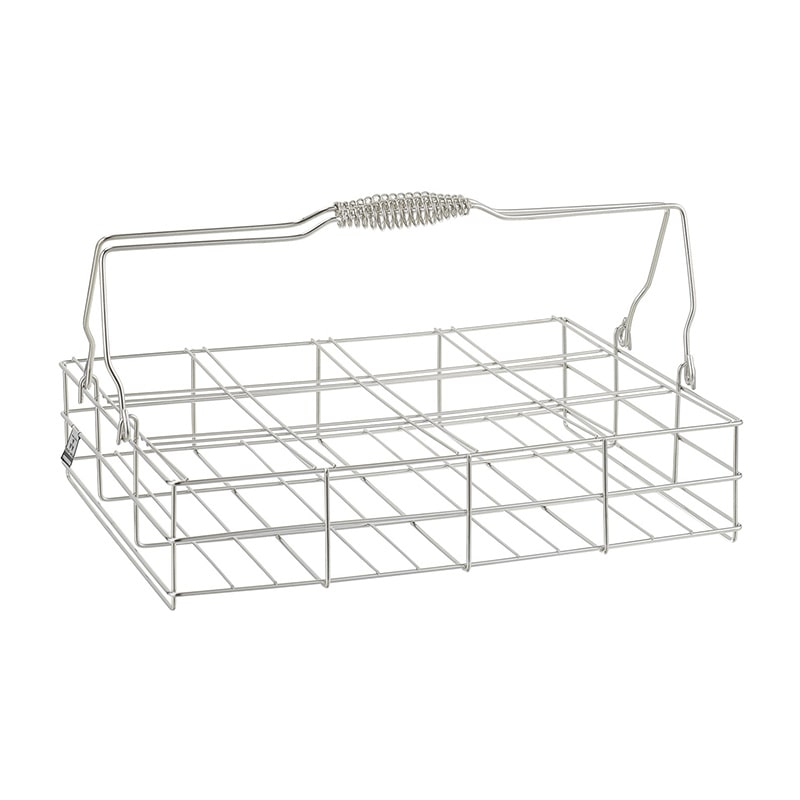 尿コップ立 ガラス 75φ用 12本立 SS85-12 配列3×4 1個(ご注文単位1個)【直送品】