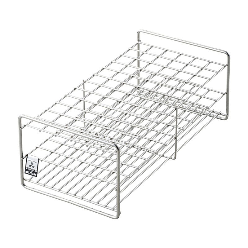 試験管立　18mm用　72本立 SS18-72　6×12　75mm  1個（ご注文単位1個）【直送品】